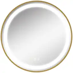 Netto Marken-Discount kleankin Badspiegel Aluminium-Legierung, Spiegelglas Angebot