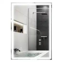 Netto Marken-Discount HOMCOM Badezimmerspiegel Glas, Kunststoff Angebot
