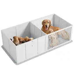 Netto Marken-Discount PawHut Wurfkiste Kiefernholz, MDF Angebot
