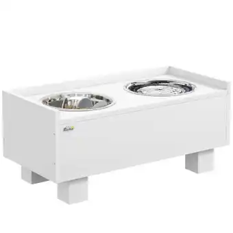 Netto Marken-Discount PawHut Hundenapf MDF, Stahl Angebot