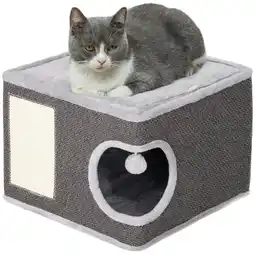 Netto Marken-Discount PawHut Katzentonne Polyester, Schaumstoff Angebot