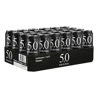Netto Marken-Discount 5,0 Original Pils 5 % vol 0,5 Liter Dose, 24er Pack Angebot