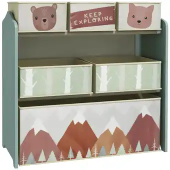 Netto Marken-Discount ZONEKIZ Kinderzimmerregal MDF, Vliesstoff Angebot