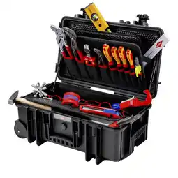 Netto Marken-Discount Knipex Werkzeug-Set Werkzeugkoffer Robust26 Move Sanitär, 17-teilig Angebot
