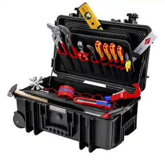Netto Marken-Discount Knipex Werkzeug-Set Werkzeugkoffer Robust26 Move Sanitär, 17-teilig Angebot