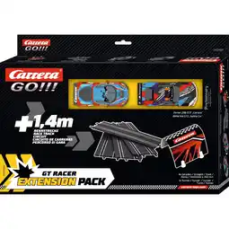 Netto Marken-Discount Carrera Rennbahn GO!!! Extension Pack - GT Racer Angebot