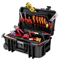 Netto Marken-Discount Knipex Werkzeug-Set Werkzeugkoffer Robust26 Move Elektro, 22-teilig Angebot