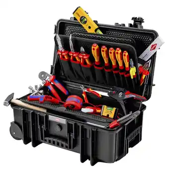 Netto Marken-Discount Knipex Werkzeug-Set Werkzeugkoffer Robust26 Move Elektro, 22-teilig Angebot