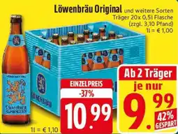 Edeka Löwenbräu Original Angebot