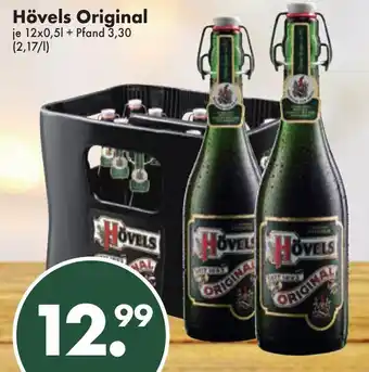 Trink und Spare Hövels Original 12x0,5L Angebot