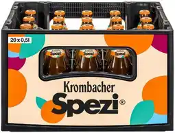 Kaufland Krombacher Spezi Cola Orange-Mix Angebot