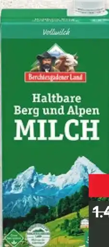 Kaufland Berchtesgadener Land Haltbare Bergbauern Milch Angebot
