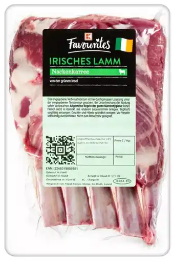 Kaufland K-Favourites Lammnackenkarree Angebot