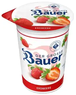 Kaufland Bauer Der Große Fruchtjoghurt Erdbeere Angebot