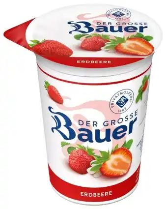 Kaufland Bauer Der Große Fruchtjoghurt Erdbeere Angebot