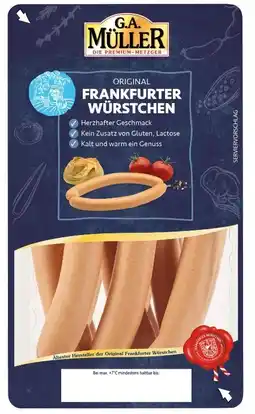 Kaufland G.A. Müller Original Frankfurter Würstchen Angebot