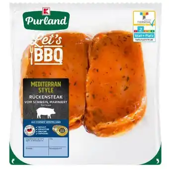 Kaufland K-Purland Rückensteak Mediterran Style Angebot