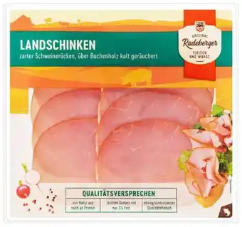 Kaufland Radeberger Fleischwaren Landschinken Angebot