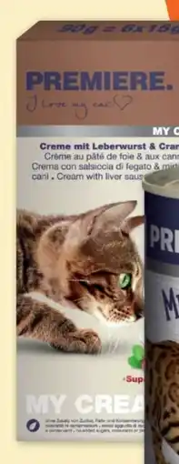Fressnapf Premiere Tierbedarf My Cream Leberwurst & Cranberries Angebot