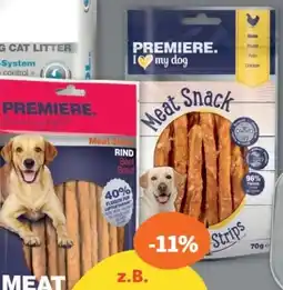 Fressnapf Premiere Tierbedarf Meat Snack Strips Angebot