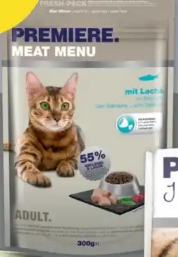 Fressnapf Premiere Tierbedarf Adult Meat Menu Trockennahrung Angebot