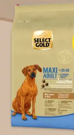 Fressnapf SelectGold Maxi Adult Sensitive Lamm & Reis Angebot