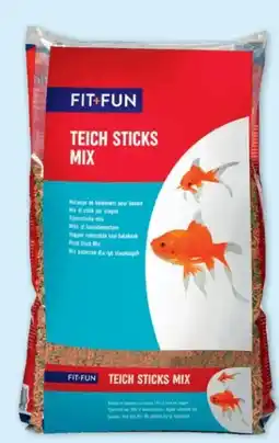 Fressnapf Fit+Fun Teich Sticks Mix Angebot