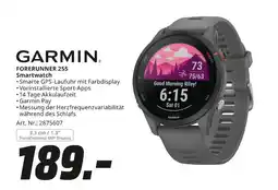 MediaMarkt Garmin forerunner 255 smartwatch Angebot