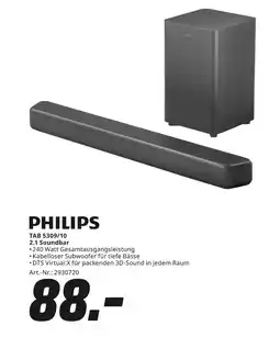 MediaMarkt Philips tab 5309/10 2.1 soundbar Angebot