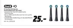 MediaMarkt Oral-b io sanfte reinigung aufsteckbürsten Angebot