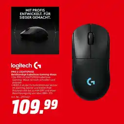 MediaMarkt Logitech pro 2 lightspeed Angebot