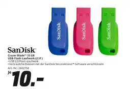 MediaMarkt Sandisk cruzer blade 32 gb usb-flash-laufwerk Angebot