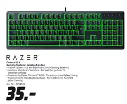 MediaMarkt Razer ornata v3 x Angebot