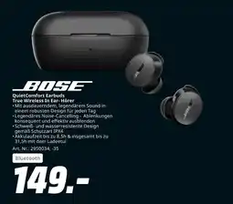 MediaMarkt Bose quietcomfort earbuds Angebot