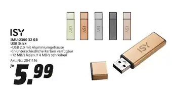 MediaMarkt Isy imu-2300 32 gb usb stick Angebot