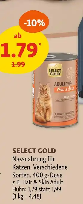 Fressnapf Select gold select gold Angebot