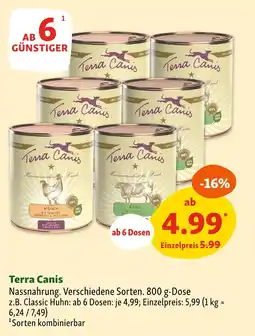 Fressnapf Terra canis nassnahrung Angebot
