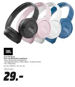 MediaMarkt Jbl tune 510 black over-ear bluetooth kopfhörer Angebot