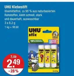 V Markt Uhu klebestift Angebot