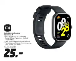 MediaMarkt Mi redmi watch 5 active smartwatch Angebot