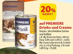 Fressnapf Premiere 20% rabatt Angebot