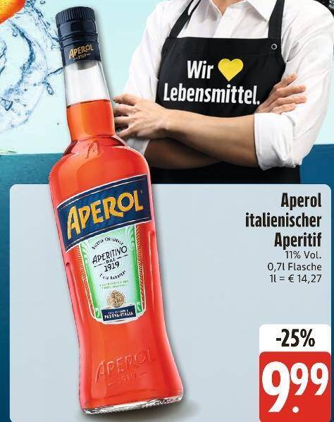 Stilvolle Aperol Im Angebot Edeka Bild