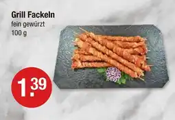 V Markt Grill fackeln Angebot