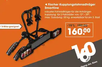 V Markt Fischer kupplungsfahrradträger smartline Angebot