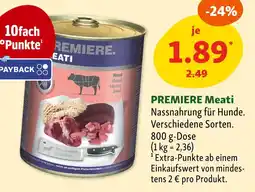 Fressnapf Premiere meati Angebot