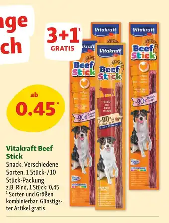 Fressnapf Vitakraft beef stick Angebot