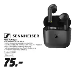 MediaMarkt Sennheiser accentum open true wireless in ear- hörer Angebot