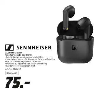 MediaMarkt Sennheiser accentum open true wireless in ear- hörer Angebot