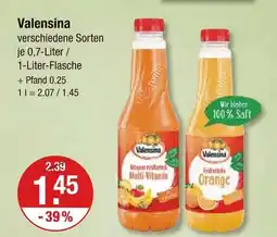 V Markt Valensina vitamis-fruchtade multi-vitamin Angebot