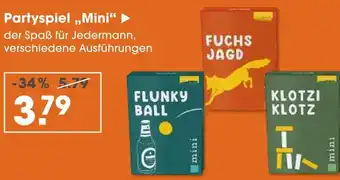 V Markt Partyspiel mini Angebot